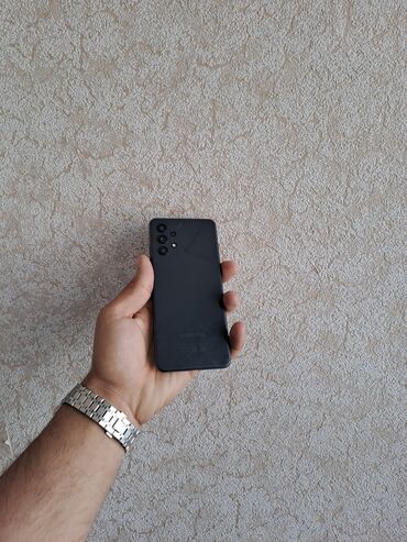 samsung e700: Samsung Galaxy A32, 64 GB, rəng - Boz, Düyməli, Barmaq izi, İki sim kartlı