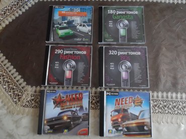 CD, DVD disklər və kassetlər: Əsas xp üçündür,rusiya istehsalıdır,80 % orijinaldır,var windows 7 — 3