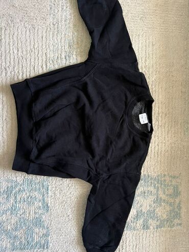 Koftalar, sviterlər: Uşaq geyim dəsti – Zara - Zolaqlı trikotaj sviter: tünd yaşıl və boz — 5