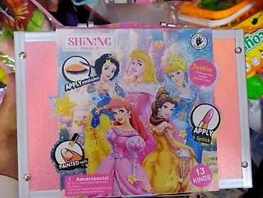 Жеке буюмдар: Детский набор косметики Shining Makeup в чемоданчике - Тематический — 1