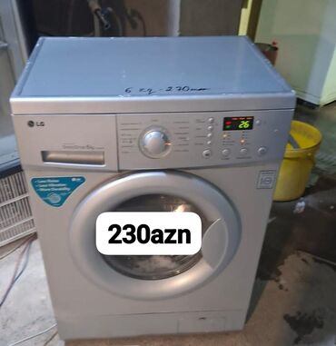 Paltaryuyan maşınlar: Paltaryuyan maşın LG, 6 kq, Avtomat, Qurutmasız, Kredit yoxdur