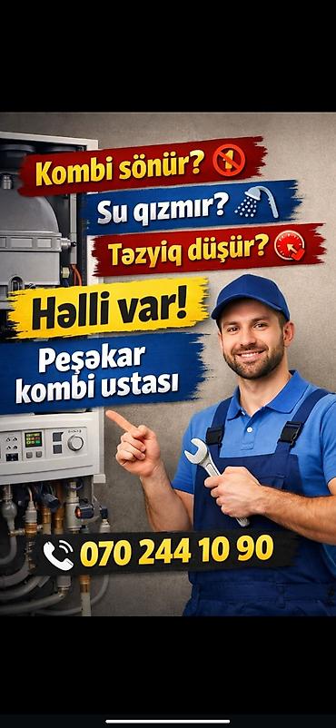termogas: Kombi ustasi kombi isti su xətinin yulmsi kombi təmiri kombi radyatör — 2