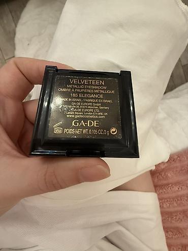эссенс 111: GA-DE Velveteen Metallic Eyeshadow — моно-тени для век - Линия — 2