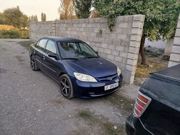 дешёвый машины: Honda Civic: 2004 г., 1.7 л, Автомат, Газ, Седан