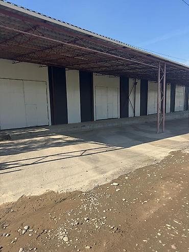 аренда склад бишкек: 3500 м², Биринчи катар, Өзүнчө кире бериши менен, Коопсуздук системасы менен — 5