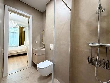 ансар груп: 2 комнаты, 75 м², Асанбай мкр Элитка, 1 этаж, Дизайнерский ремонт — 9