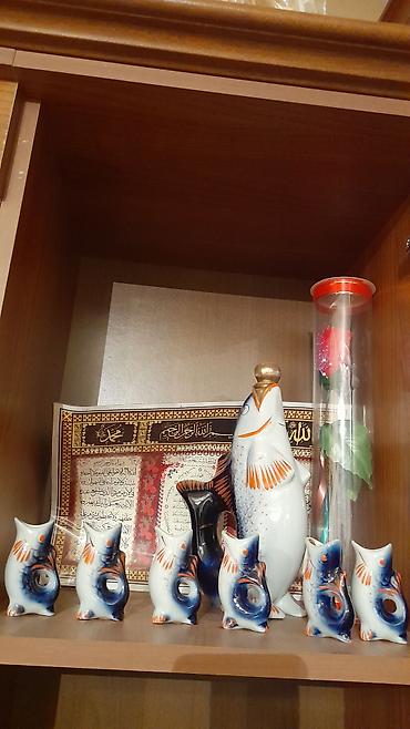 köpək balığı: Porcelan balıq formalı süfrə dəsti - Klassik “balıq” dizaynında 1 — 2