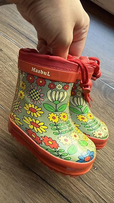 Детская обувь: Детская обувь, две пары. 1) Кроссовки/полуботинки Small Foot (Made in — 7