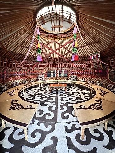 Аренда юрт: Аренда юрты, Каркас Деревянный, 85 баш, Казан, Посуда, С полом — 3