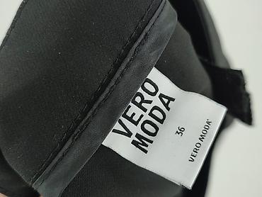 dresy welurowe: Vero Moda, Spodnie materiałowe damskie, rozmiar S — 4