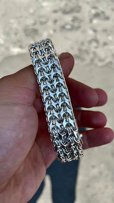 Серебряные цепочки: Цепочка, Проба 925, Мужские, Новый — 30