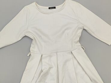 biała ażurowa sukienki: Dress, M (EU 38), condition - Good