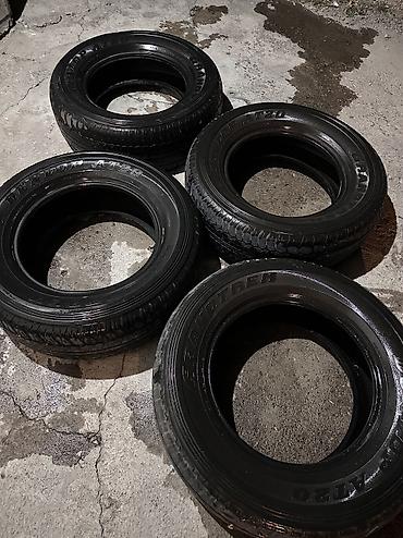 80 б4: Продаю шины для Lexus GX, Toyota Prado R 17, 265/65 Dunlop 4 шт — 2