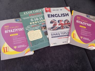 Riyaziyyat toplu 1 ve toplu 2 ingilis dili dinləmə mətni ve ingilis