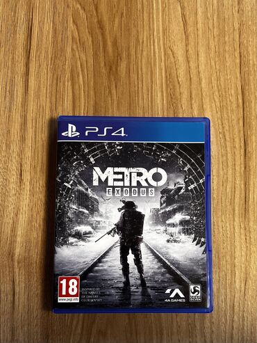 Игры для PlayStation: Диск Metro 2033 Exodus (Метро исход) - полностью новый и запечатанный