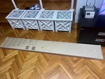 Ostali nameštaj: Zidna “lebdeća” polica – bela - Minimalistički dizajn sa skrivenim — 26