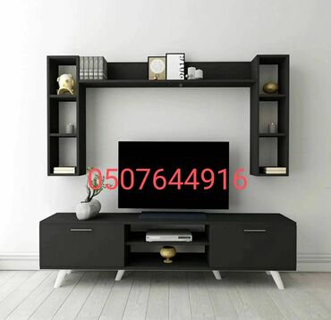 tv stand alçıpan: Yeni, Düz TV altlığı, Polkalı, Laminat, Azərbaycan