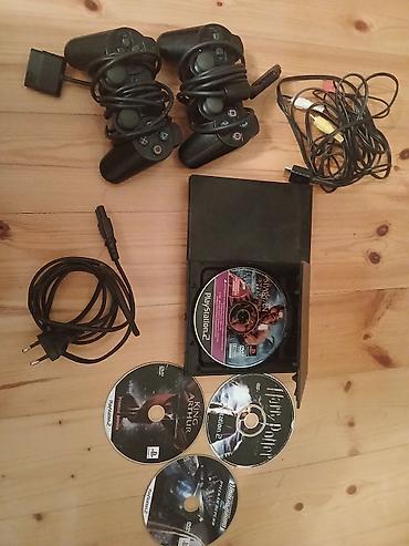 playstation 3 цена в оше: PlayStation 2 paketi - Konsol: PlayStation 2 (slim korpus), disk — 1