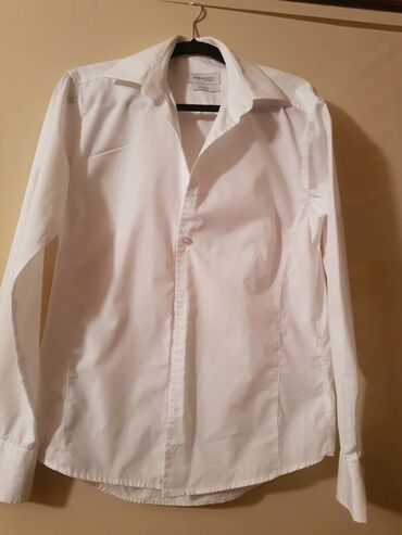 Men's Clothing: Shirt M, color - White