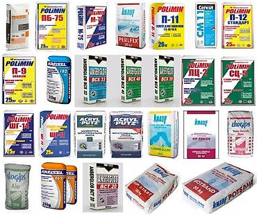 Другие строительные смеси: Комплект материалов для внутренней отделки и монтажа: - Саморезы и — 4