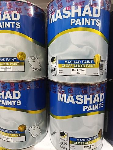 Эмаль: Краска Mashhad Paints — глянцевая алкидная эмаль Назначение: - Для — 1