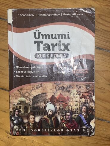 Ümumi tarix Anar isayev içərisi təmiz vəziyətdədir qiymətdə razılaşmaq