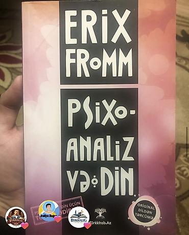 Книги и журналы: Məhsul: Kitab – “Psixoanaliz və Din” Müəllif: Erik Fromm (Erix — 1