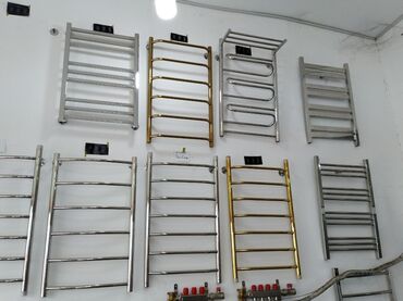 Haima: Divarda asılmış müxtəlif dizayn və ölçülərdə dəsmal qurutma qurğuları