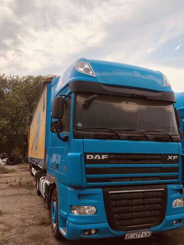 купить рено тягач: Сүйрөгүч, DAF, 2013 г., Тенттелген