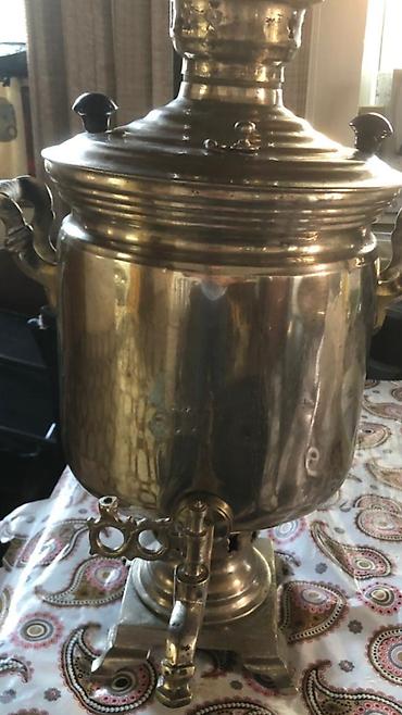 Ev üçün digər mallar: Samovar 7 litr ela veziyyetde 1965 — 1