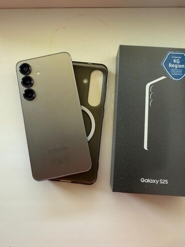 смартфон в рассрочку бишкек: Samsung Galaxy S25, Жаңы, 128 ГБ, түсү - Боз, 2 SIM