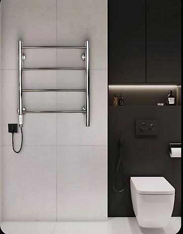 Электрические полотенцесушители: Электрический полотенцесушитель с зеркальной полировкой — 8