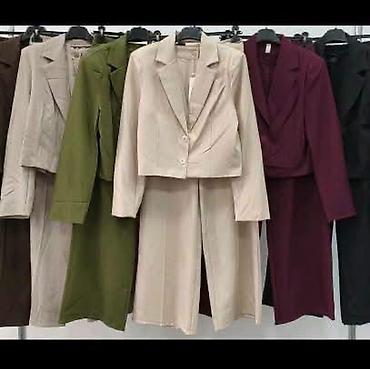 Kompleti: Ženski komplet – kratki sako i široke pantalone

Komplet: 4000dinara — 9