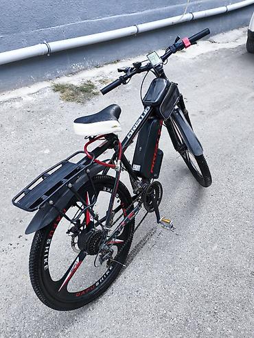 elektrikli velosiped motoru: İşlənmiş Elektrik velosipedi 26", 350-500 Vt — 2