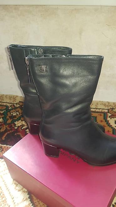 кожа змеи: Сапоги, 39, Givenchy, Б/у, цвет - Черный — 2