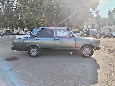 VAZ (LADA): VAZ 2107 sedan - Kuzov: 4 qapılı sedan, tünd yaşıl rəng - Mühərrik — 5