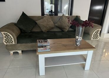 скандинавская мебель: Klassik divan, Qonaq otağı üçün, Açılmayan