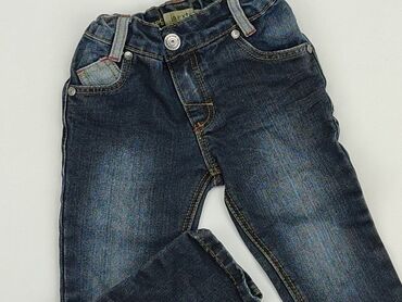 wide leg jeans zara: Spodnie jeansowe, 1.5-2 lat, 92, stan - Zadowalający