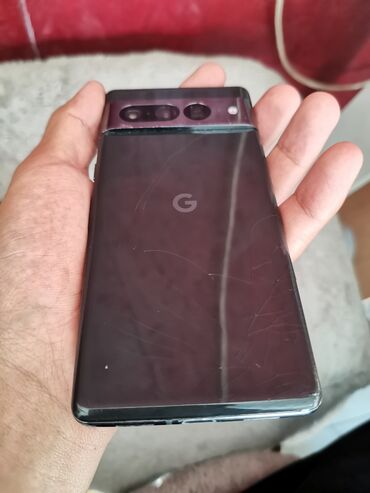 прошивка телефона: Google Pixel 7 Pro, Б/у, 128 ГБ, цвет - Черный, 1 SIM