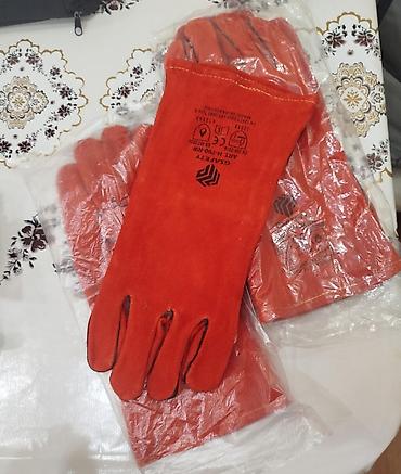 Məişət məhsulları: Məhsul: İsti və qaynaq işləri üçün istiliyədavamlı əlcəklər - Brend — 1