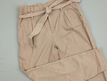 desigual spodnie jeansy damskie: Spodnie materiałowe damskie, Reserved, rozmiar L