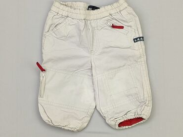 sandały białe na koturnie: Sweatpants, H&M, 0-3 months, condition - Good