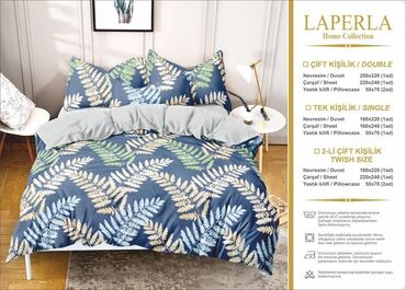 Pastel dəstləri: Laperla yataq dəsti. Parça pambıqdır Ölçü tək nəfərlik Çxol 160*220 — 10