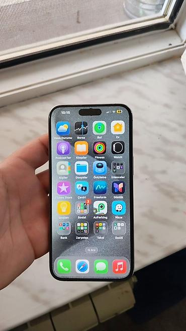 Apple iPhone: IPhone 15 Pro Max, 512 GB, Natural Titanium, Simsiz şarj, Face ID, Sənədlərlə — 5