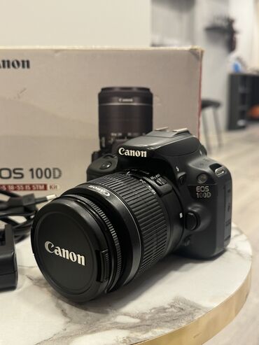 Fotokameralar: Canon 100D + 18-55 mm linza Shesi istifade ucun almisdim, ehtiyac