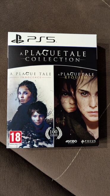 джостик usb: Игра на PS5|A Plague Tale| Первая и вторая части Диск новый, полный