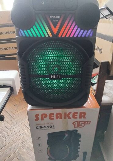 fm radio: Təzə upakovka Aktiv kalonka, usiliteli də var Elektriksiz işləyir