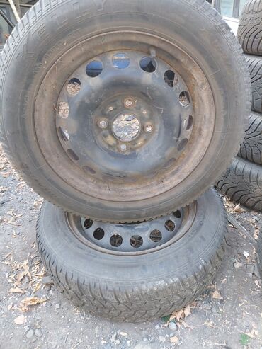 бу колеса на камаз: Колеса в сборе 185 / 65 / R 15, Всесезонная, Б/у, Пара, Легковые, Железные, отверстий - 4