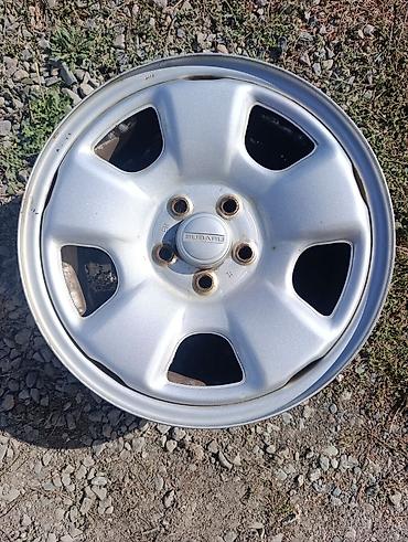 Железные Диски R 15 Subaru, Комплект, отверстий - 5, Б/у
