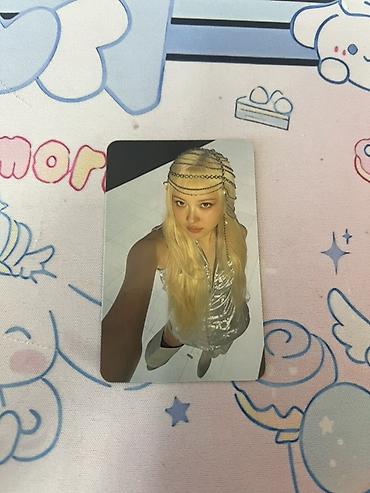mini mercedes: BLACKPINK – DEADLINE orginal rose fotokart, resmi foto kart Məhsul — 1